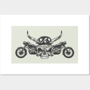 motorcycle gang riders Posters and Art